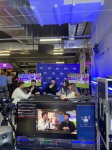 Les Voix du Rugby, émission radio de l'ISFJ en direct du Supersevens.